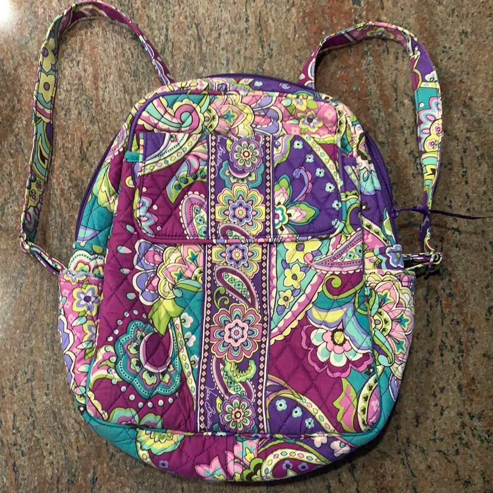 Vera Bradley Small Backpack in Heather. Purchased, but didn’t end up using.